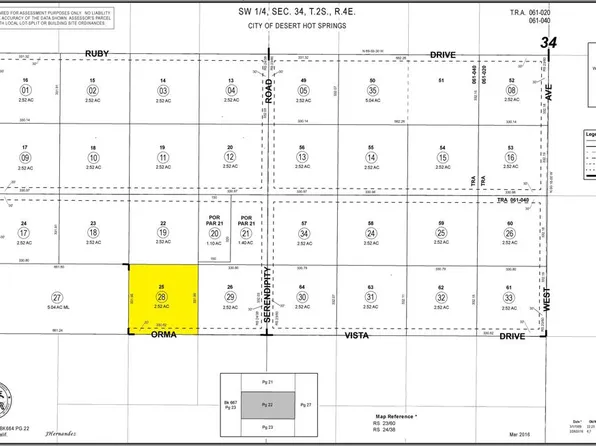 0 Orma Vista Dr, Desert Hot Springs, CA 92240