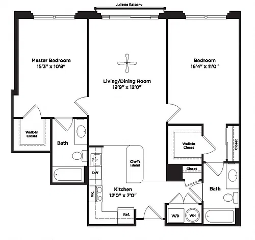 Floor plan B9b