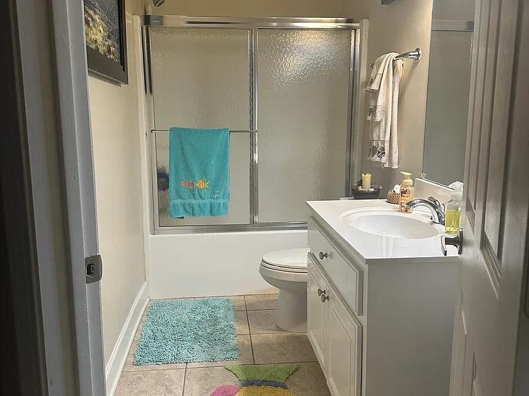 Hall bath