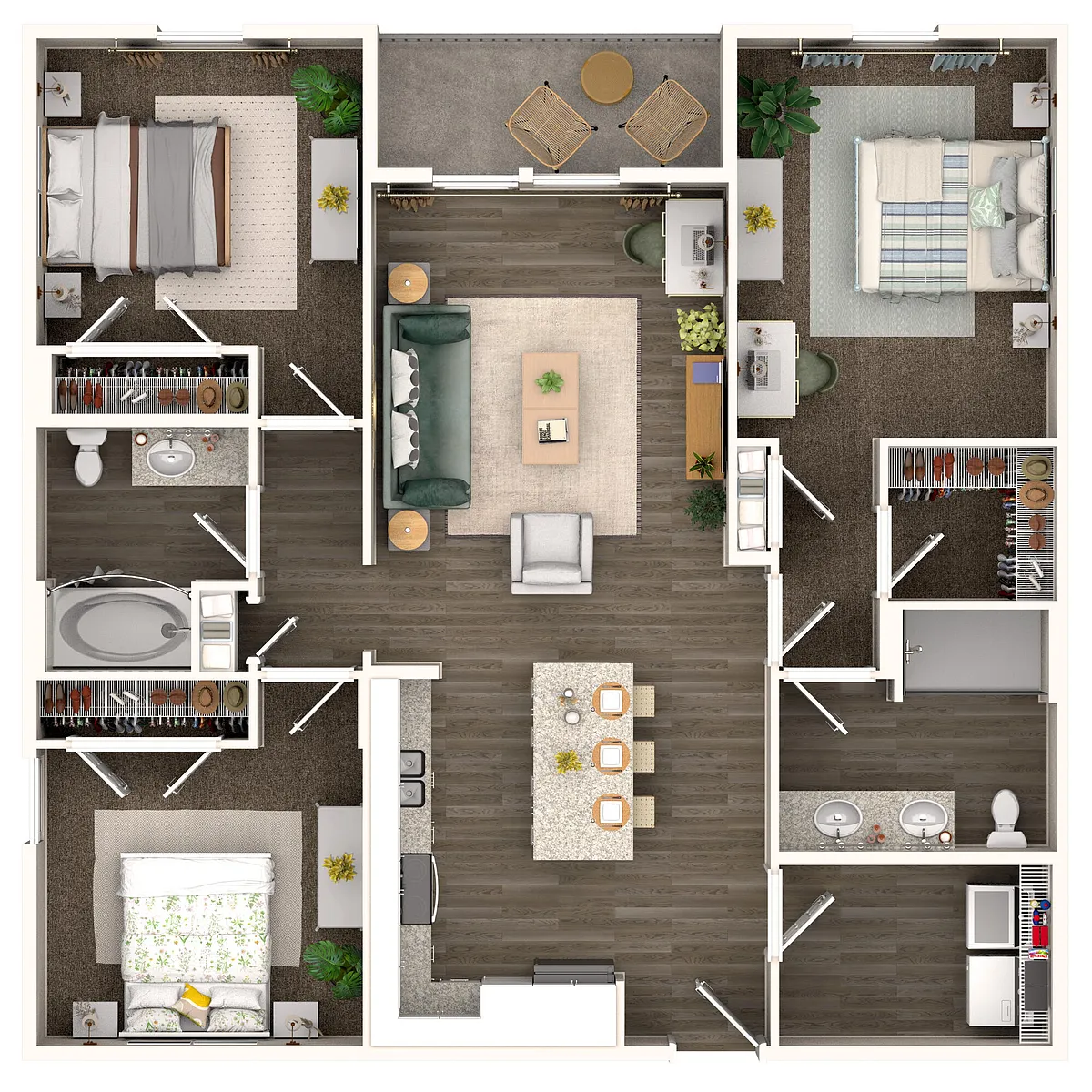 Floor plan C1