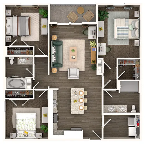 Floor plan C1