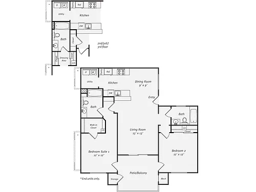 Floor plan Furnished-F-B1