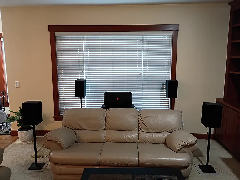 11.2 Dolby Atmos surround sound speakers.