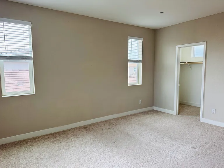1st walk in closet attached to master suite.