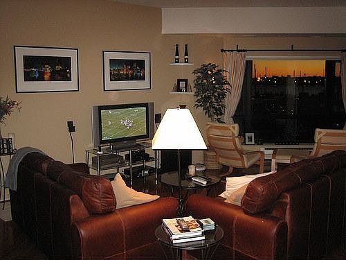 Living Room - Wood Floors in 2006