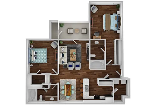 Floor plan B