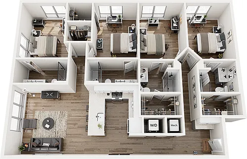 Floor plan D4