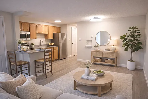 Floor plan 1 Bedroom Premium Upgrade