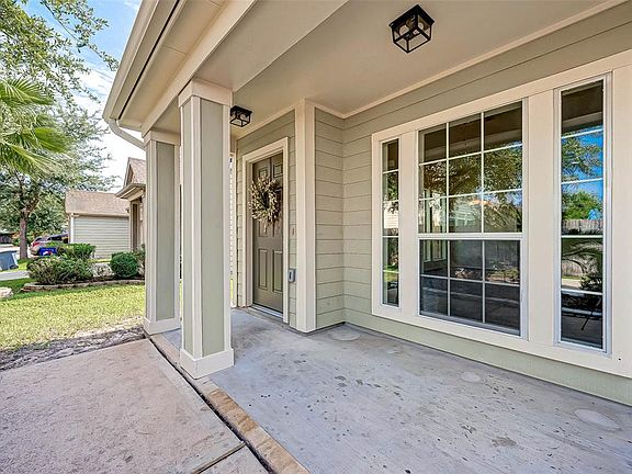 Room for a front porch table and chairs so you can watch kids play on the driveway or have a great party with family and friends.