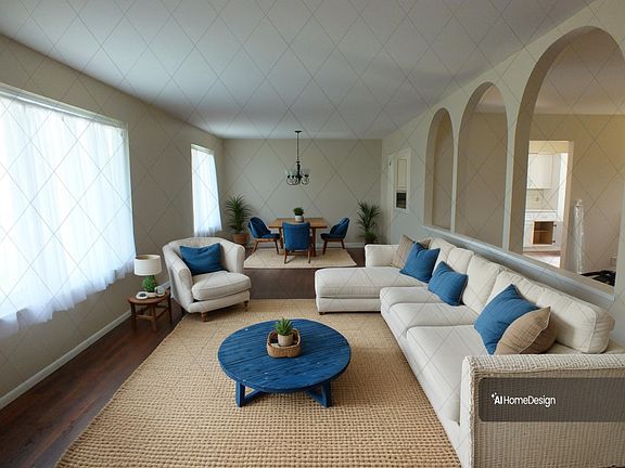 Open Living/Dining Room