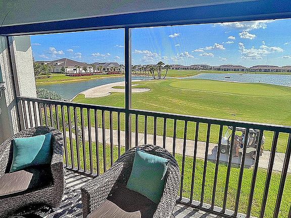 Lanai to Club house & range.