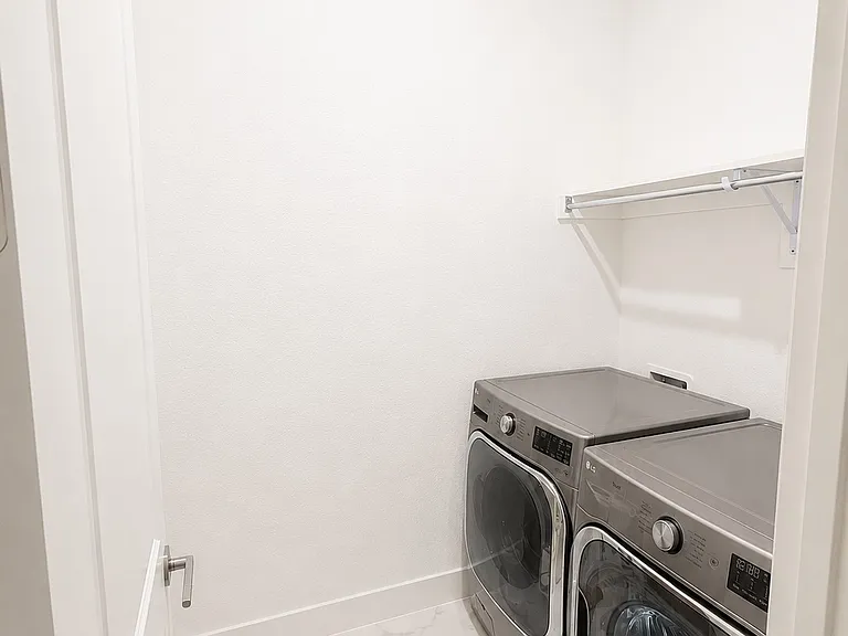 Washer and Dryer in Utility area