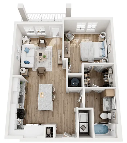 Floor plan A1