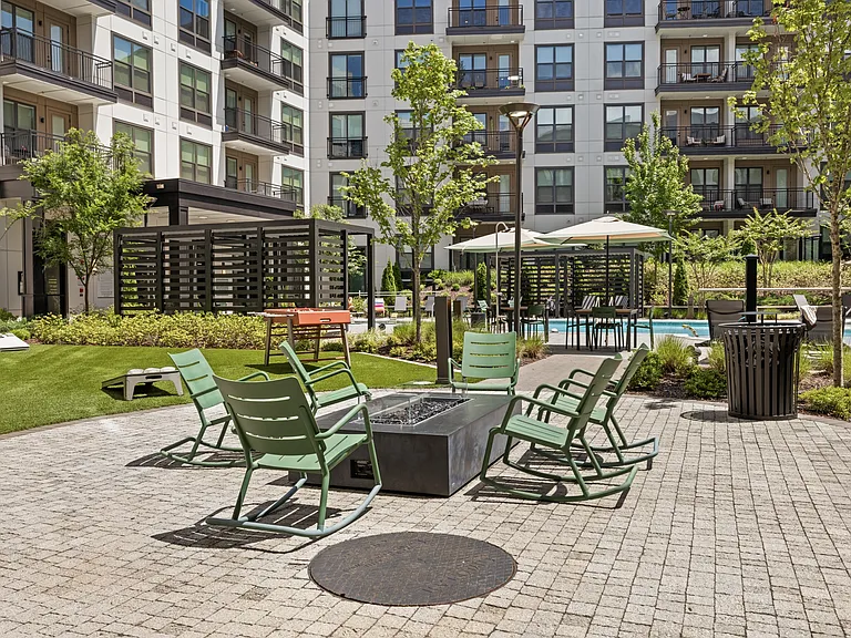 Firepit with Cozy Seating