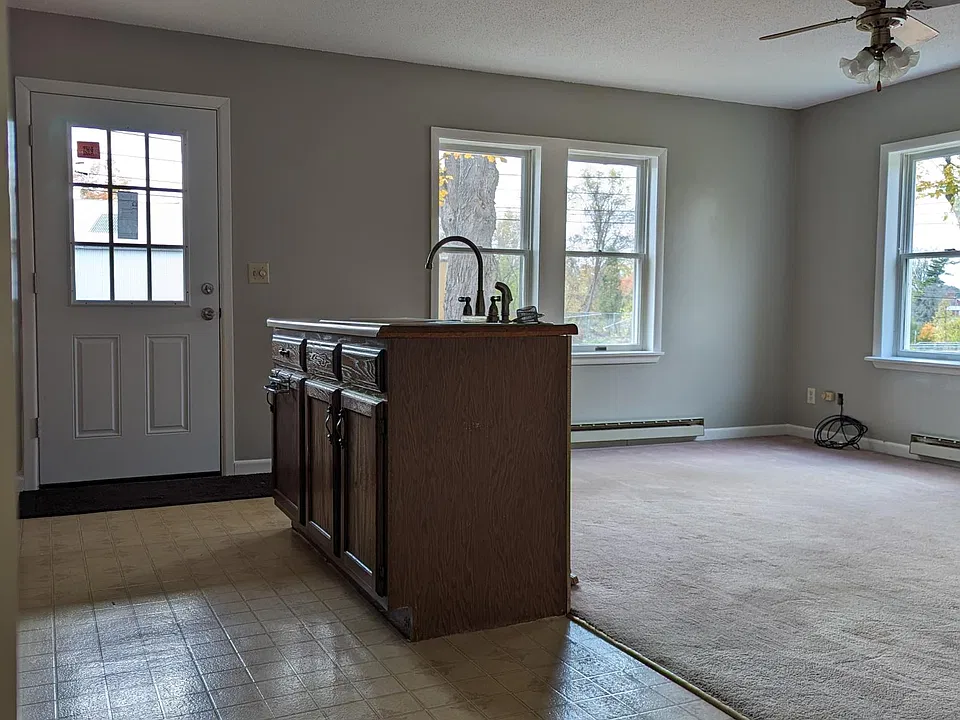 KITCHEN AND LIVING