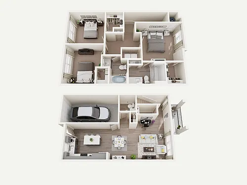 Floor plan Graham Townhome