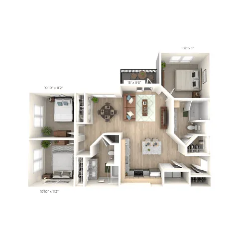 Floor plan Osprey