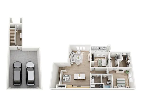 Floor plan Platte