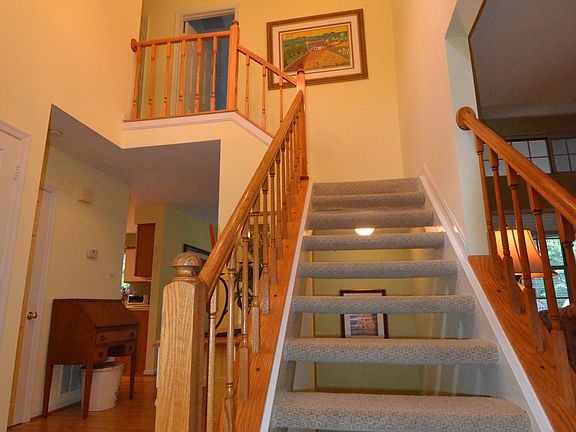 Foyer with Cathedral Ceiling