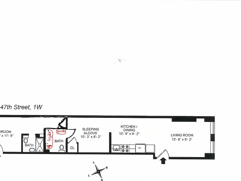 415 W 47th St #1W — Photo 2