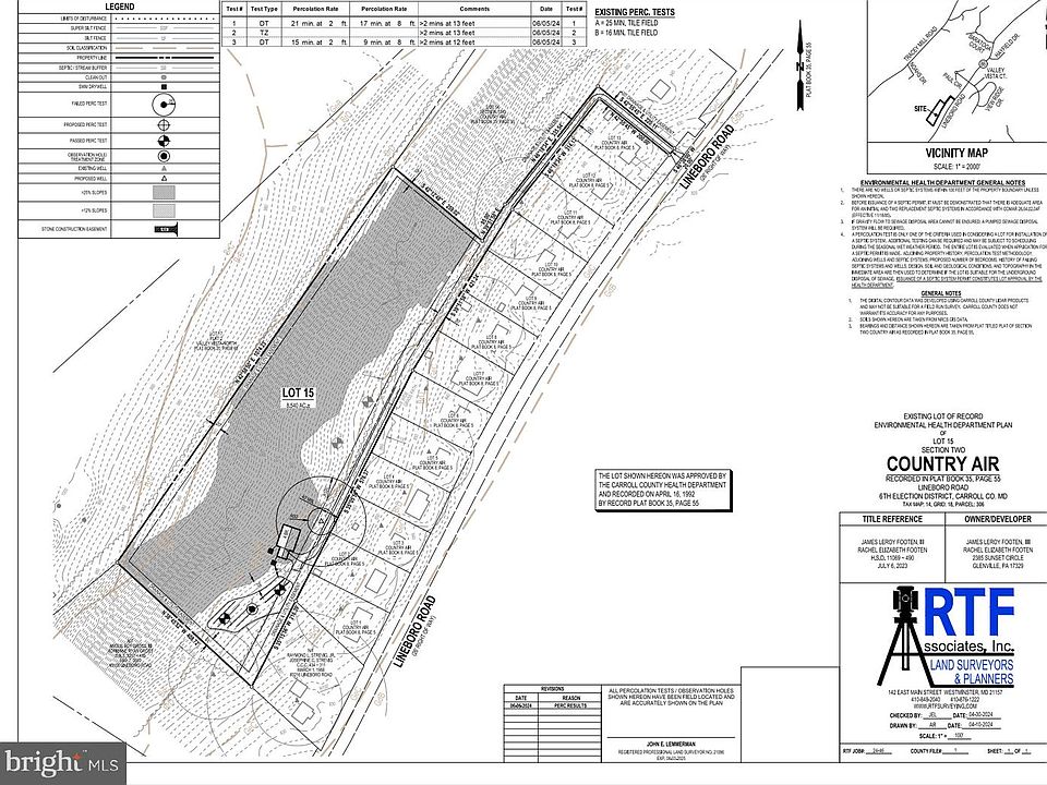 1st image of Lineboro Rd Lot 15