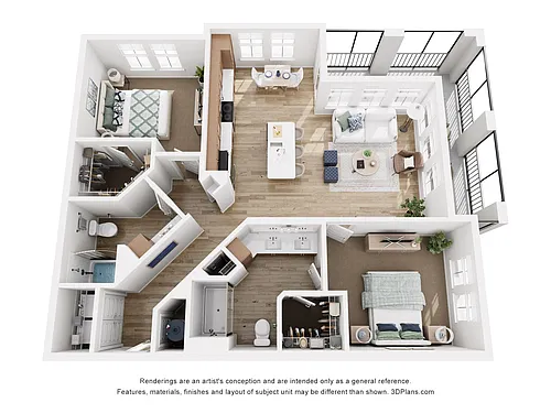 Floor plan The Cardinal
