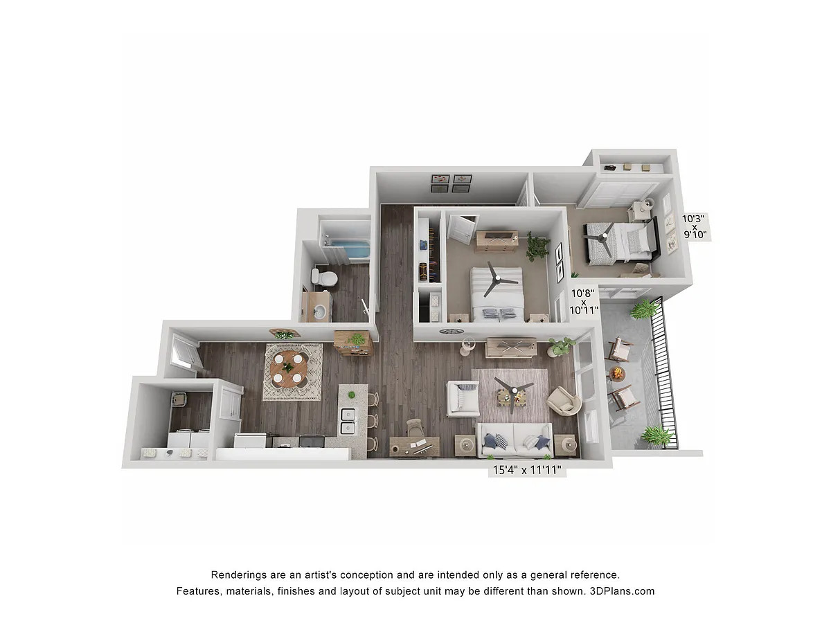 Floor plan The Aspen