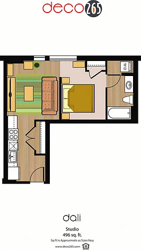 Floor plan Dali