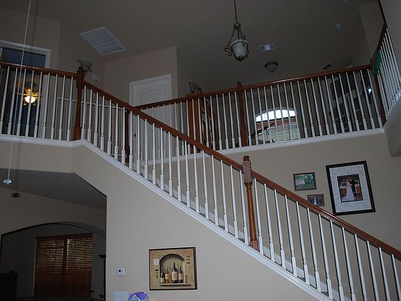 Stairs and high ceiling