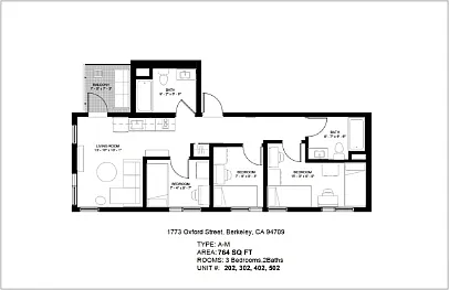 1773 Oxford St #202 Photo 1