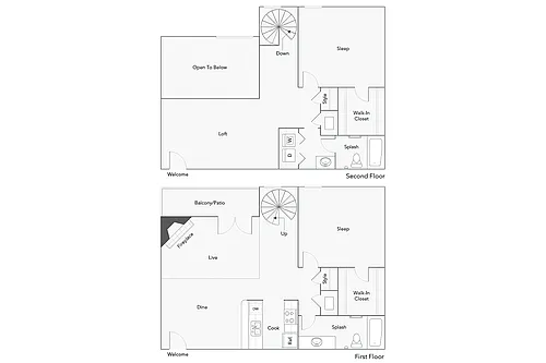 Floor plan Camden