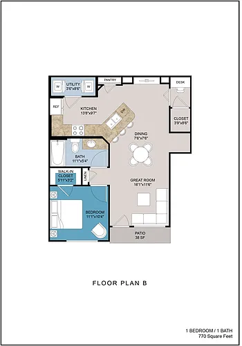 Floor plan B