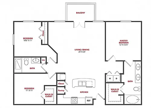 Floor plan Orleans
