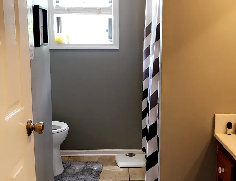 Hall bath.