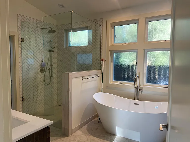 Downstairs Primary Bathroom