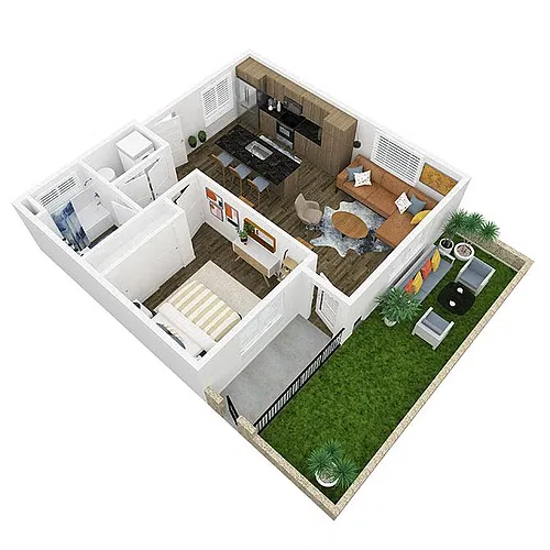 Floor plan A1