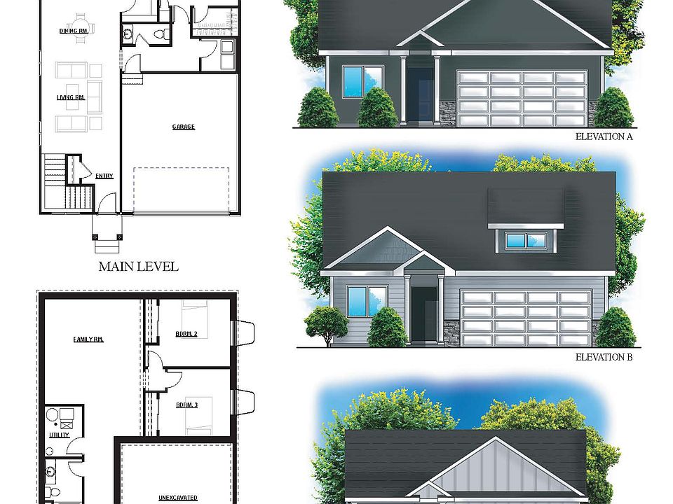 Elevation and Floor Plan