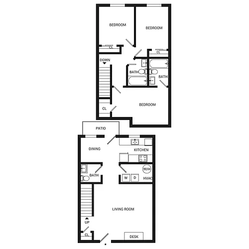 Floor plan 3-Townhome