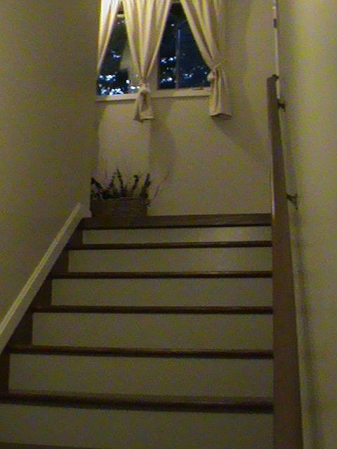 entrance through attached garage