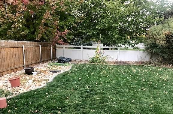 Spacious Back yard. No Back neighbors