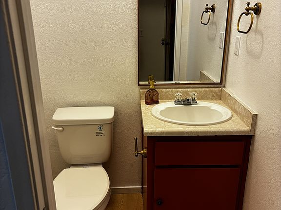 1/2 bath on the ground floor