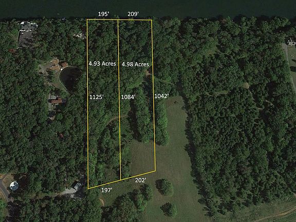 Lots A & B (5 acres each) 