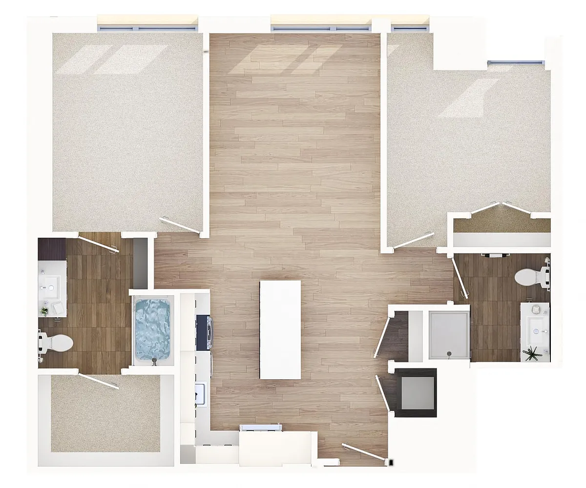 Floor plan Hawthorn