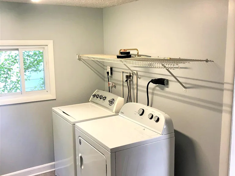 First floor Laundry room