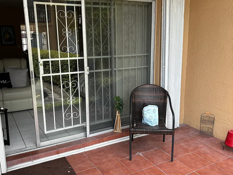 Back patio
