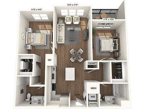 Floor plan BM08-Base Collection