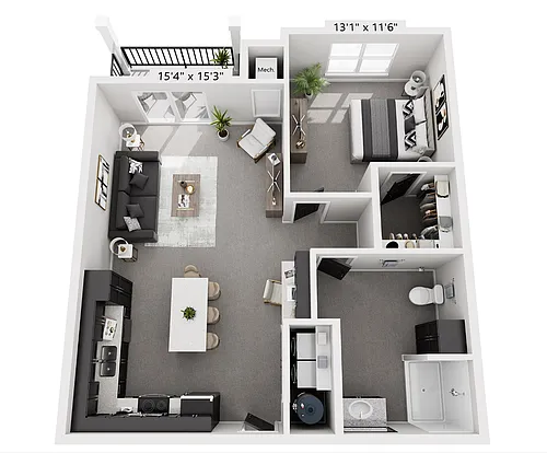 Floor plan The Delaware