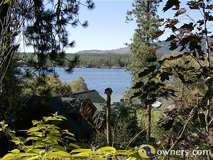 view of long lake from front yard
