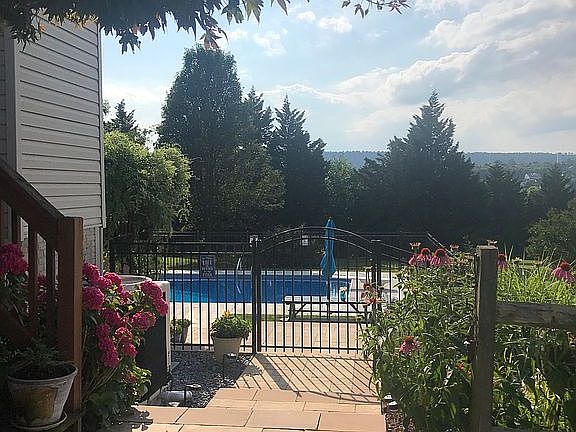 New hardscape and Iron fence