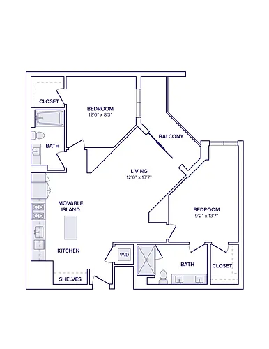 Floor plan B11 - North Tower